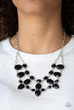 Paparazzi Necklace - Goddess Glow - Black