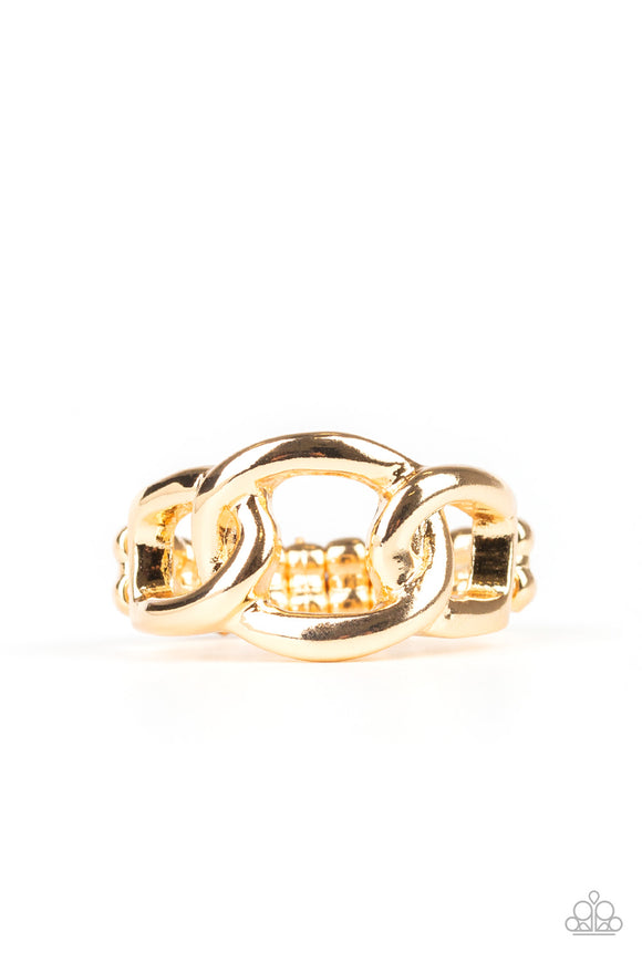 Paparazzi Ring - Well Connected - Gold