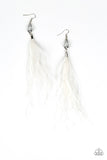 Paparazzi Earring - Showgirl  Showcase - White