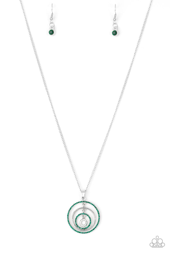 Paparazzi Necklace - Upper East Side - Green