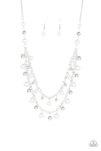 Paparazzi Necklace - Fantastic Flair - Silver