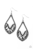Paparazzi Earring - Ethereal Expressions - Silver