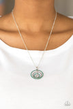 Paparazzi Necklace - Upper East Side - Green