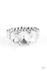 Paparazzi Ring - Rogue Royal - White