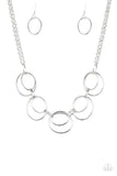 Paparazzi Necklace - Urban Orbit - Silver