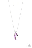 Paparazzi Necklace - Stellar Sophistication - Purple