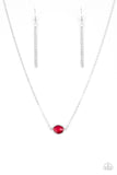 Paparazzi Necklace - Fashionably Fantabulous - Red