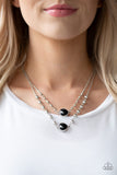 Paparazzi Necklace - Colorfully Charming - Black