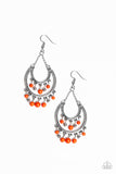Paparazzi Earring - Free-Spirited Spirit - Orange