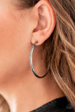 Paparazzi Earring - Texture Tempo - Silver