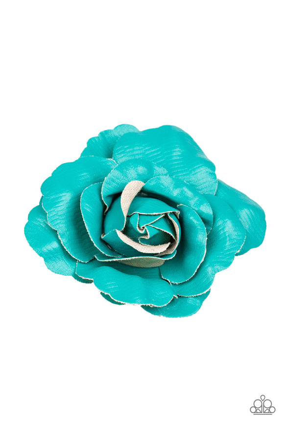 Paparazzi Hair Accessories - Really Rosy - Blue