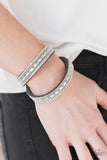 Paparazzi Urban Bracelet - Shimmer and Sass - Silver