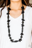 Paparazzi Necklace - Cozumel Coast - Black