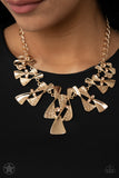 Paparazzi Necklace - The Sands of Time - Gold