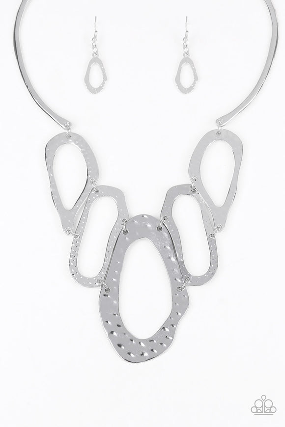 Paparazzi Necklace - Prime Prowess - Silver