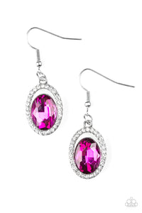 Paparazzi Earring - Imperial SHINE-ness - Pink