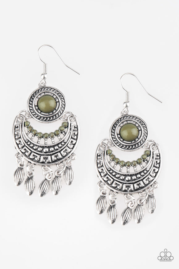 Paparazzi Earring - Mantra To Mantra - Green